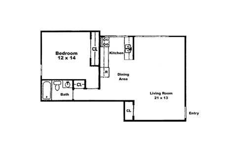 Floor Plans - Candlewood Garden Apartments
