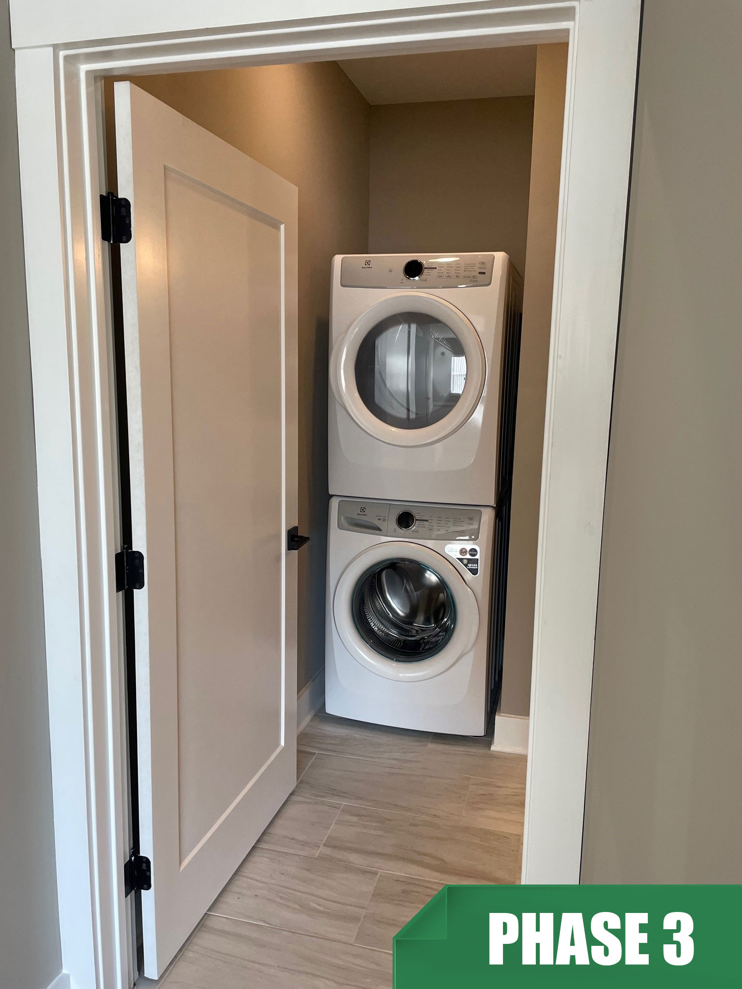 Phase 3: In-Unit Laundry